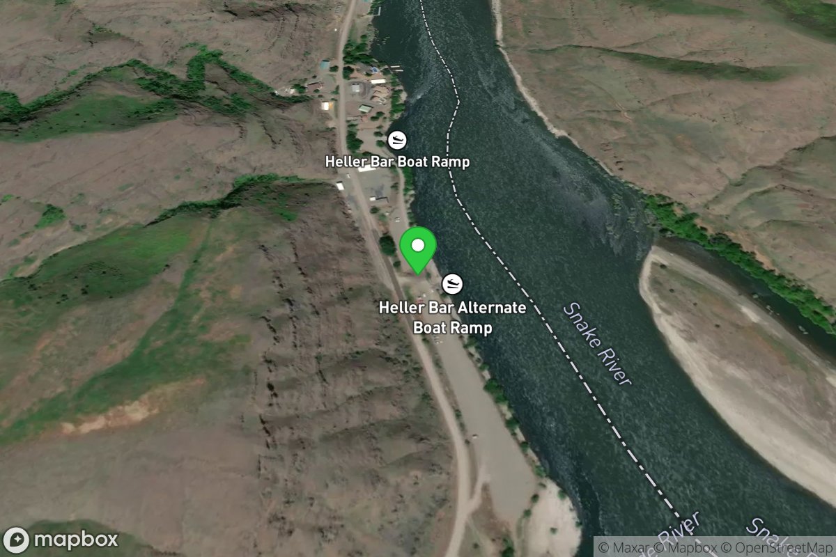 Heller Bar, Snake River, Take-Out