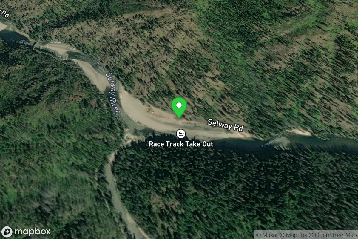 Above Selway Falls Take-Out