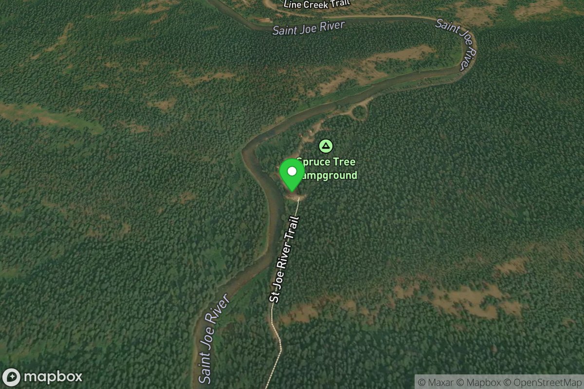 Spruce Tree Campground, Take Out