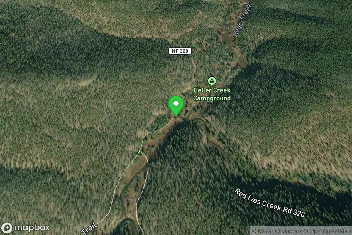 Heller Creek Campground, Put In