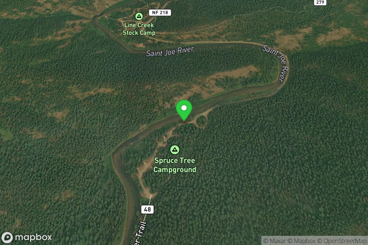 Spruce Creek Campground, Put-In