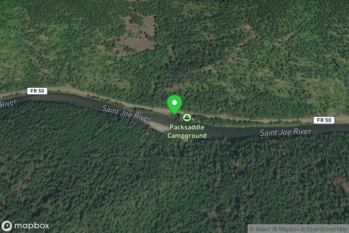 Packsaddle Campground, Take-Out