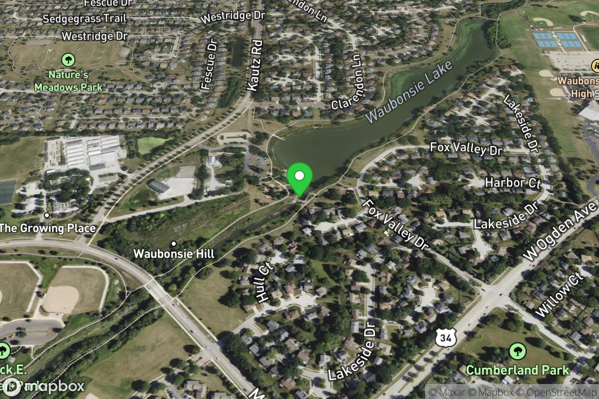 Waubonsee Lake Park Dam