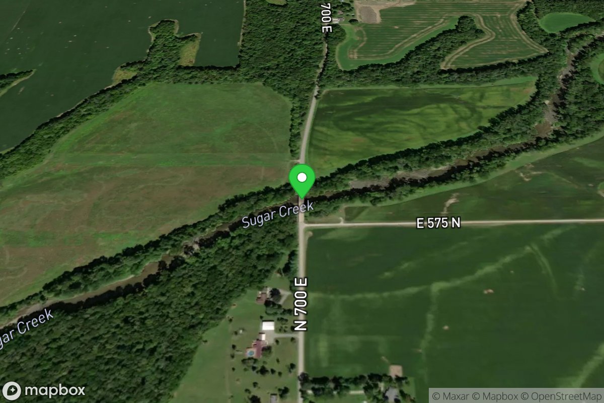 County Road North 700E