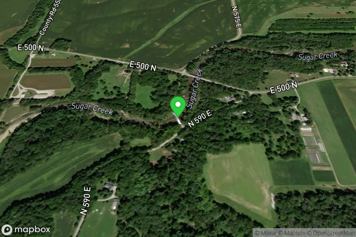 Covered Bridge: Drainage: ~320 sq.mi.