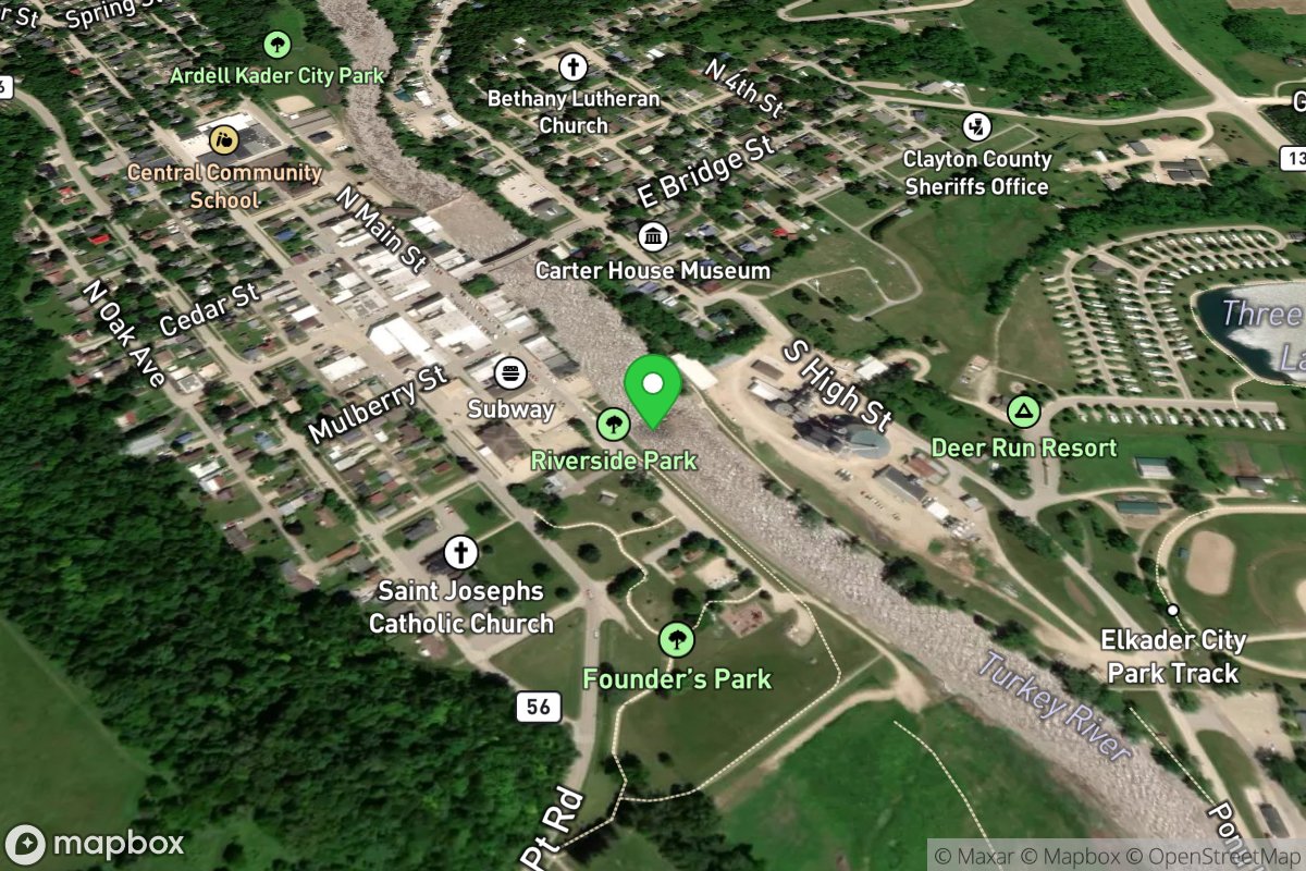 Elkader Access Lower