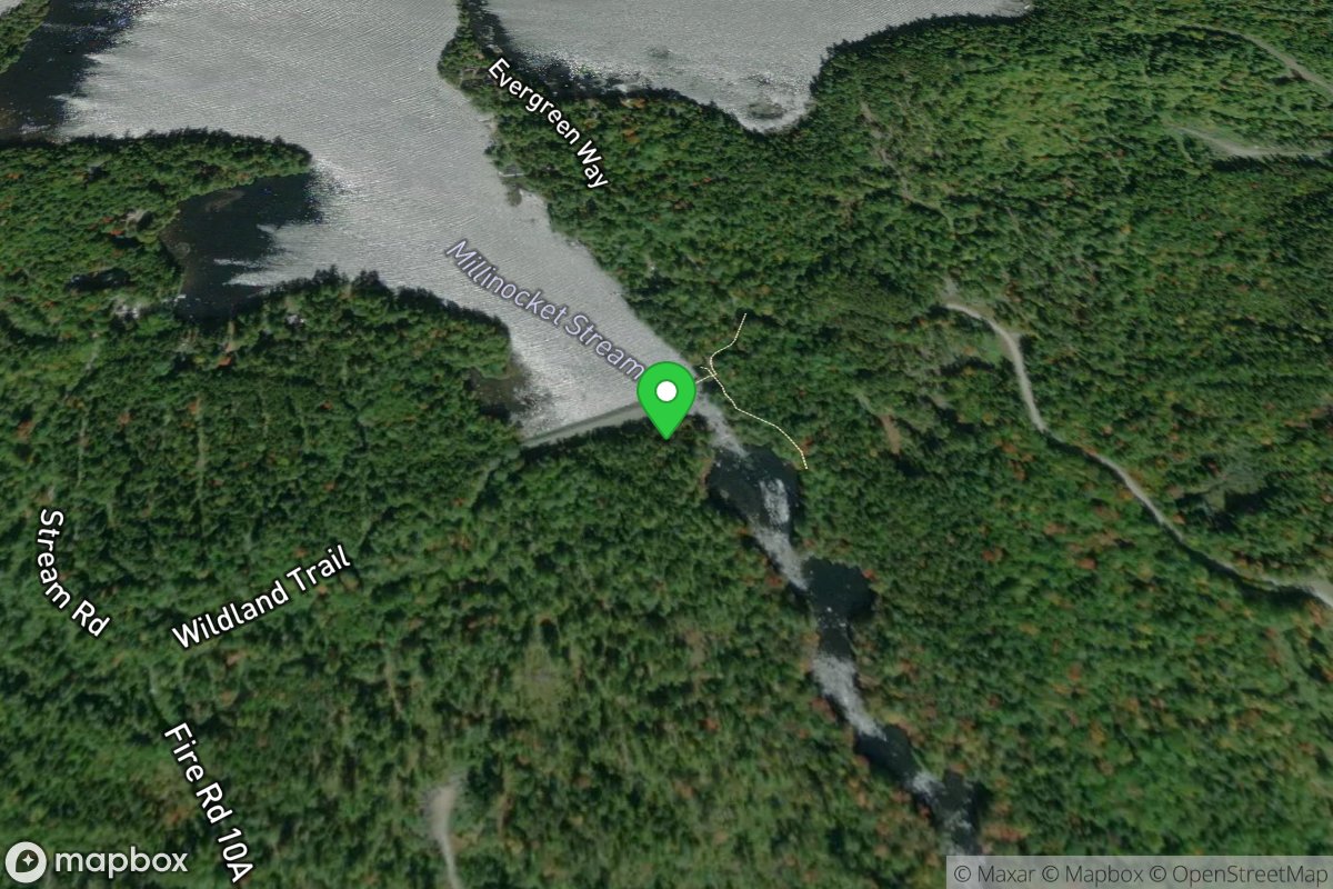 Put In Millinocket Lake Dam