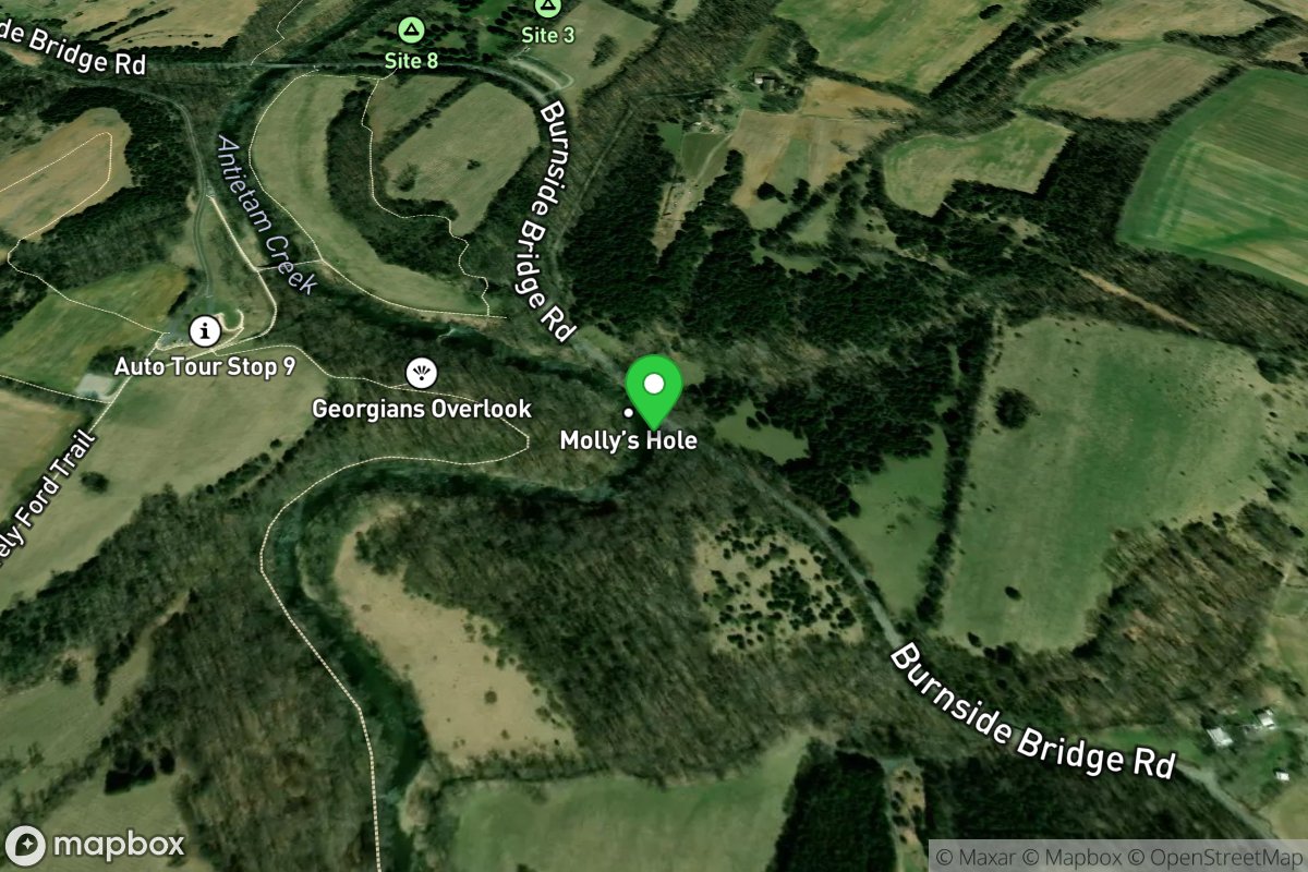 Molly's Hole & Burnside Bridge Rd. Access