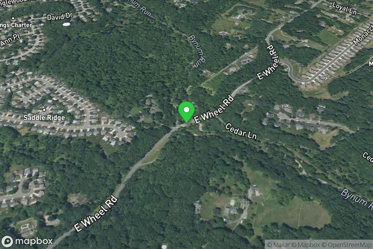 Put-in - E. Wheel Rd.