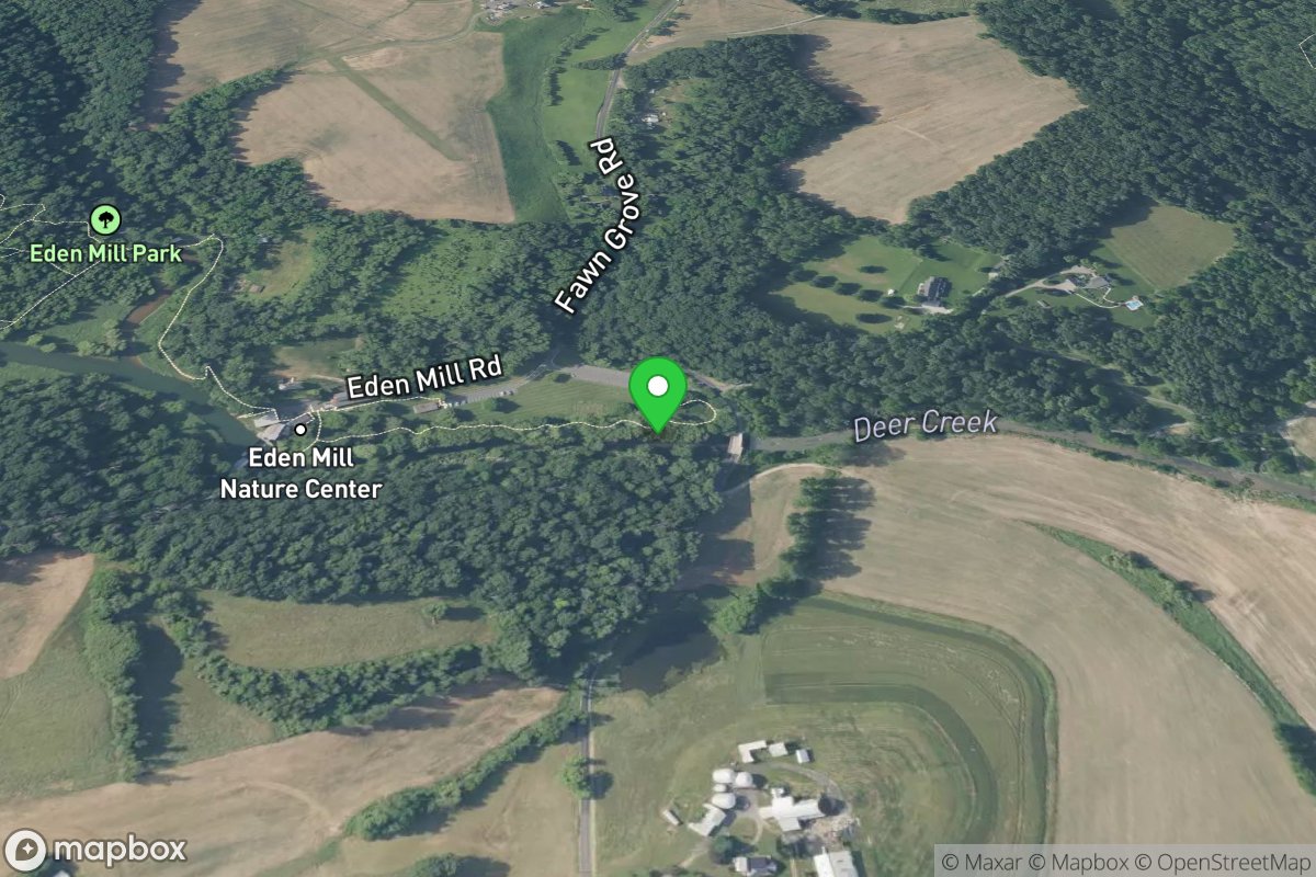 Put In - Eden Mill Dam.