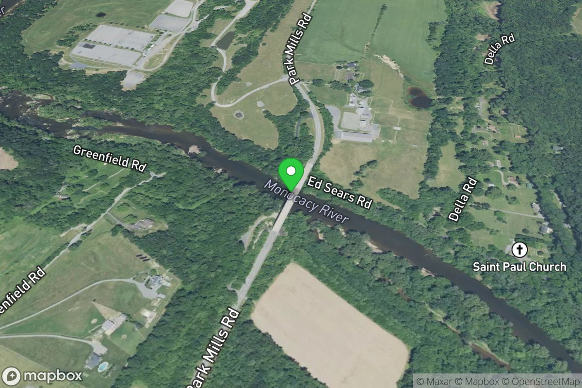 Take-out - Park Mills Road Boat Ramp