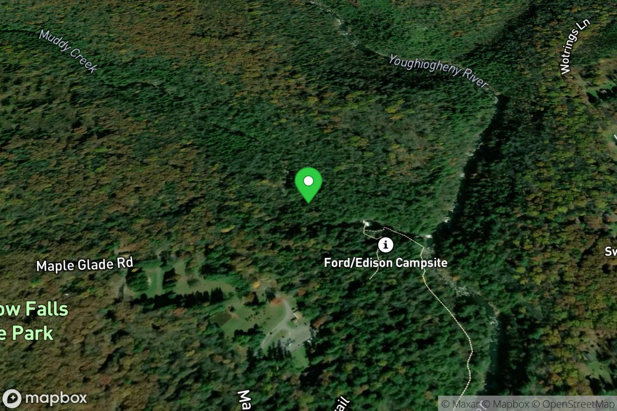 Take Out - Above Muddy Creek Falls - Swallow Falls State Park