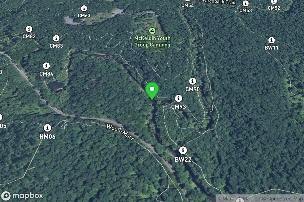 Start of Reach - Confluence of North & South Branchs of the Patapsco