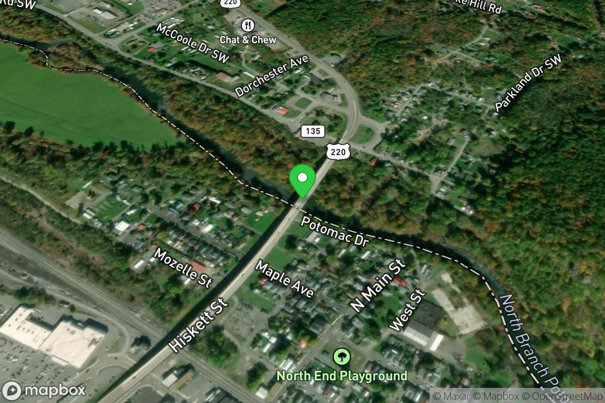 Keyser North Branch Public Stream Access -- Put-in/Take-out.