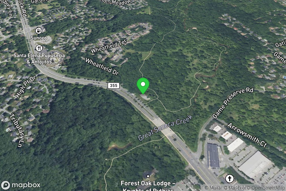 Rte. 355 (Frederick Road) Put-in