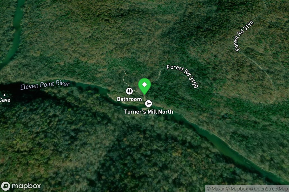 Turner Mill North River Access, river left