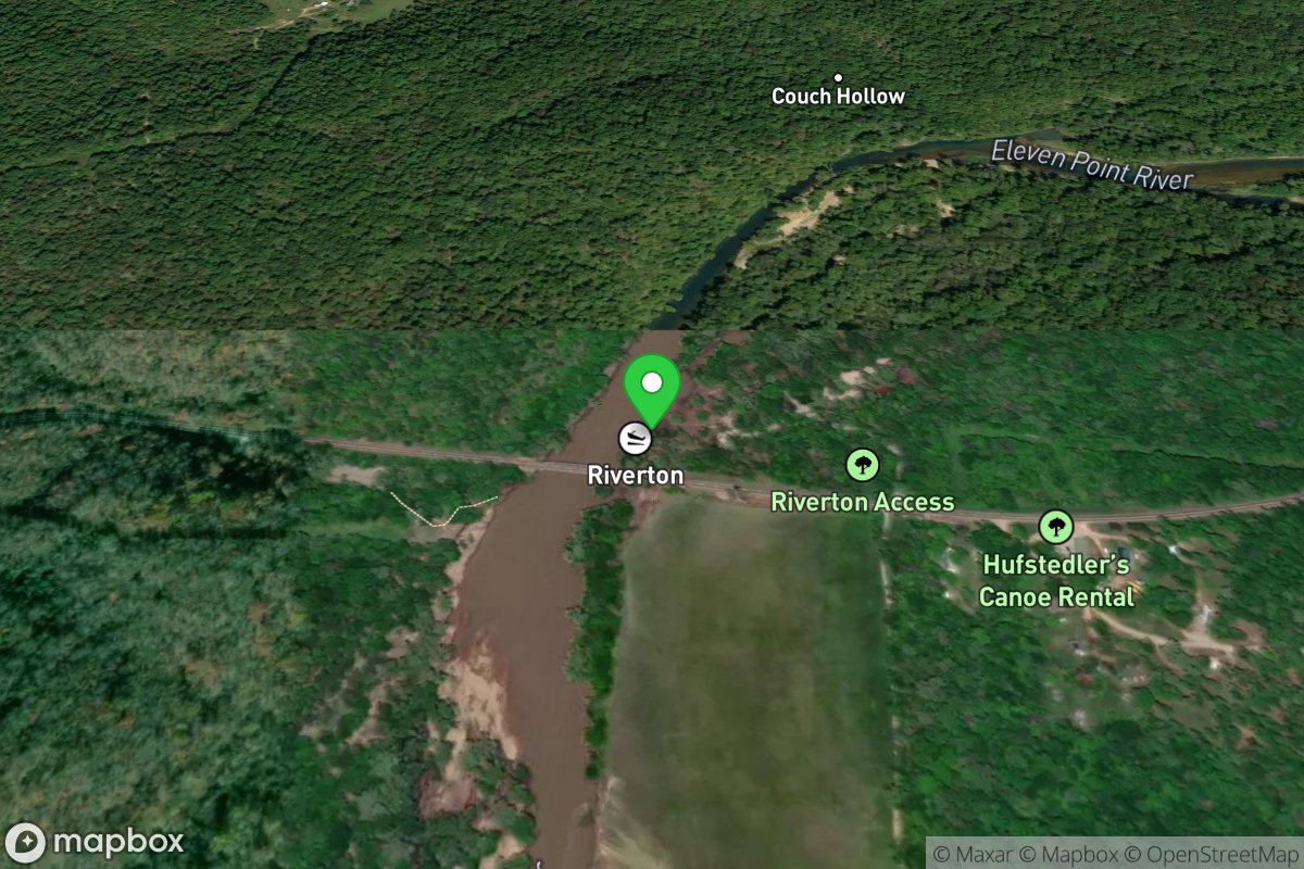 Riverton Access, Highway 160 Bridge Take Out