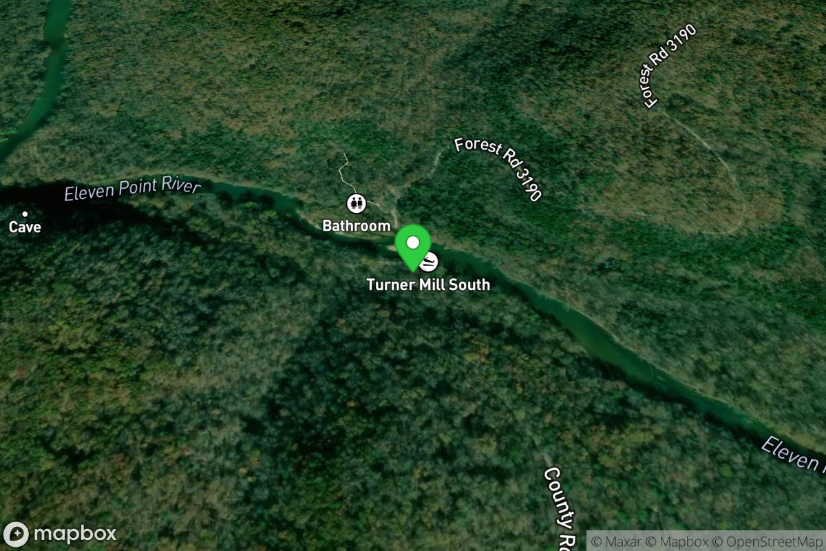 Turner Mill South River Access, river right