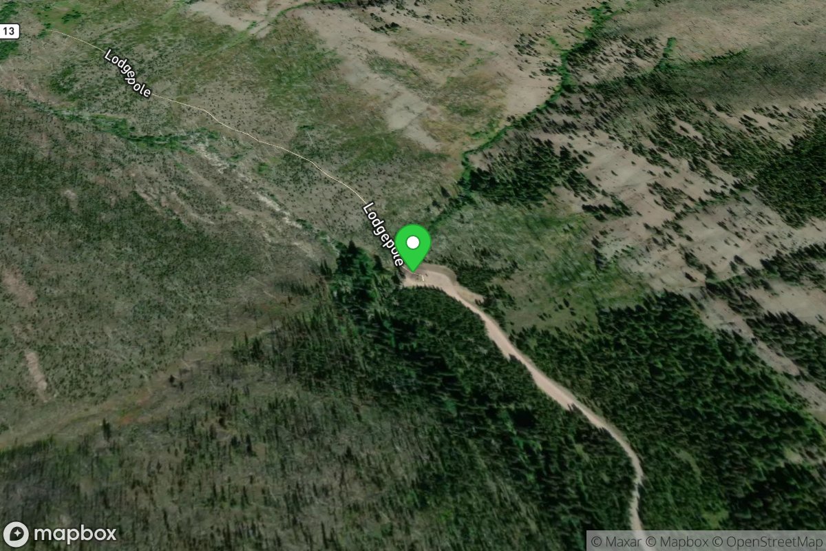 Lodgepole Creek Trailhead - Access Trail to Put-in