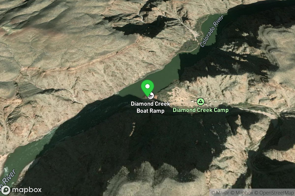 Diamond Creek takeout