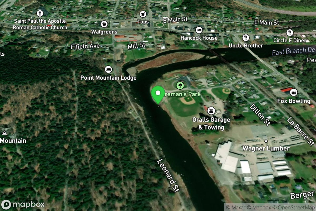 Alt Put-in  - East Branch Delaware River - Hancock, NY