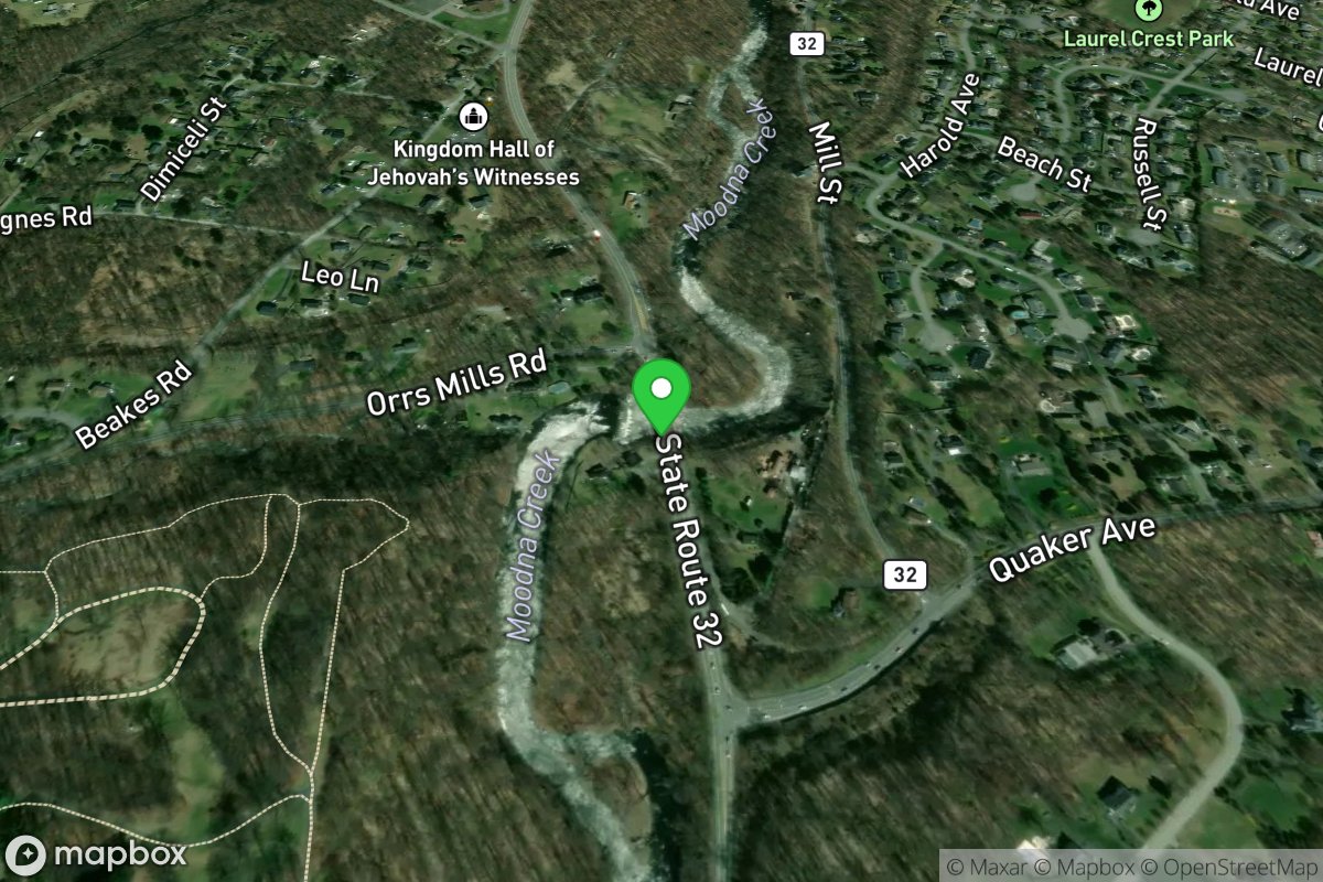 Route 32 bridge dam /gorge put in