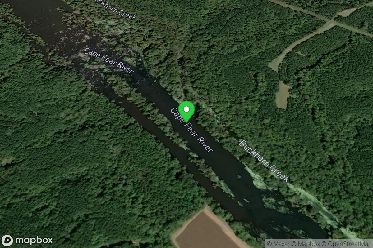 Buckhorn Creek (Route for Hiking Back Upstream)