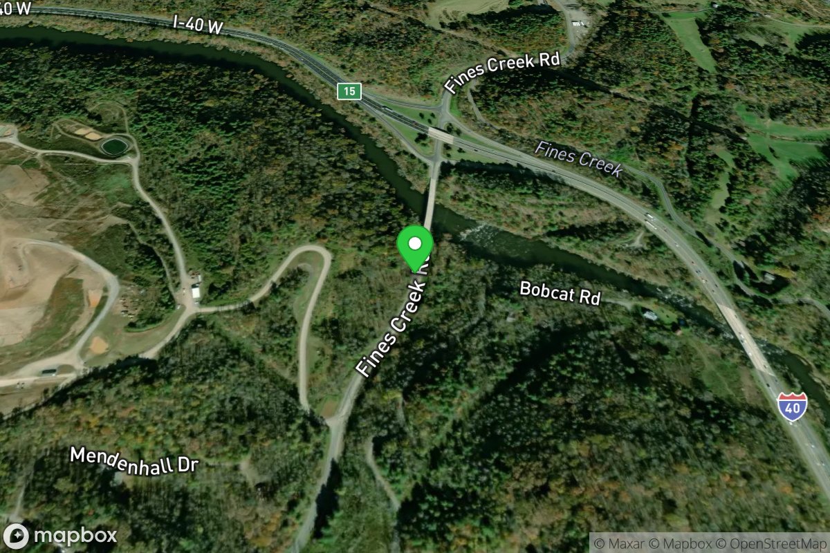 Fines Creek Rd Take Out