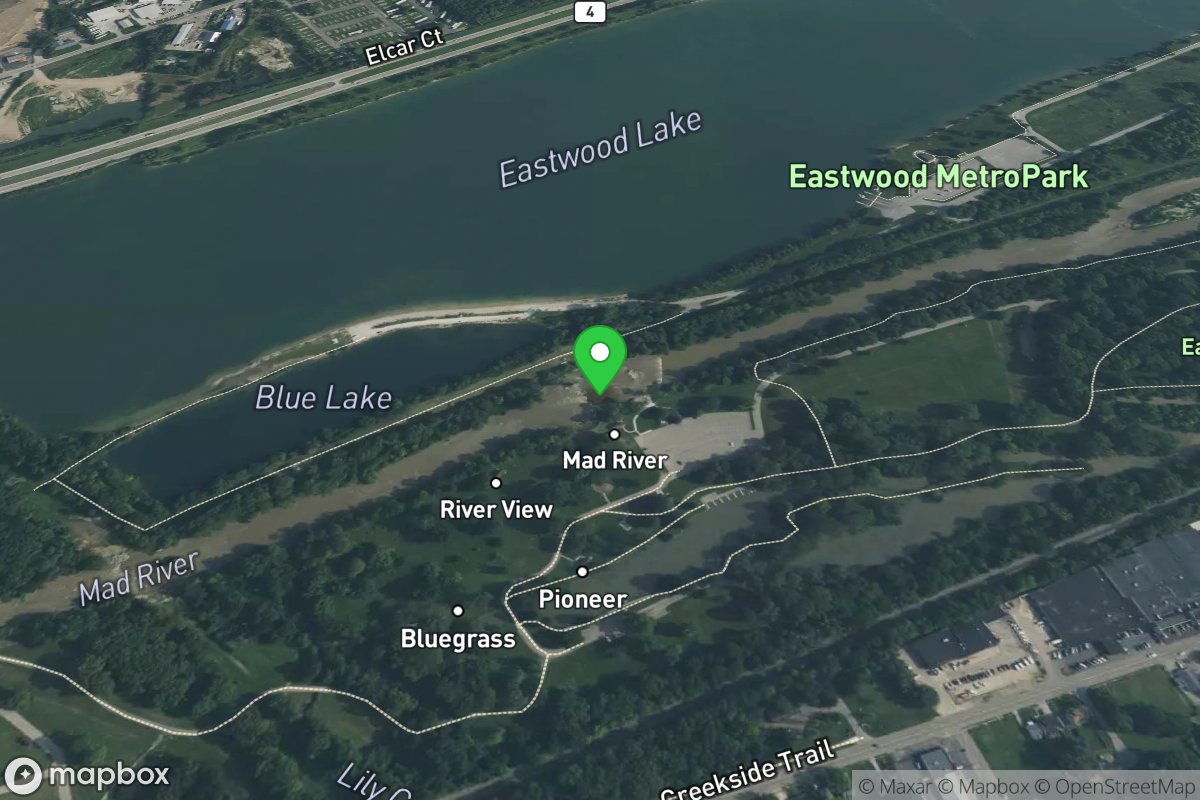 Eastwood MetroPark main parking access