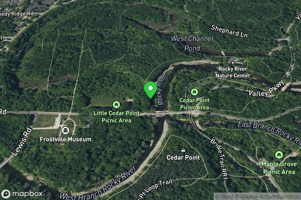 Rocky River, Main Branch Access