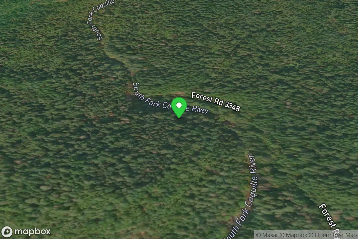 Upper Coquille River Falls Take Out.