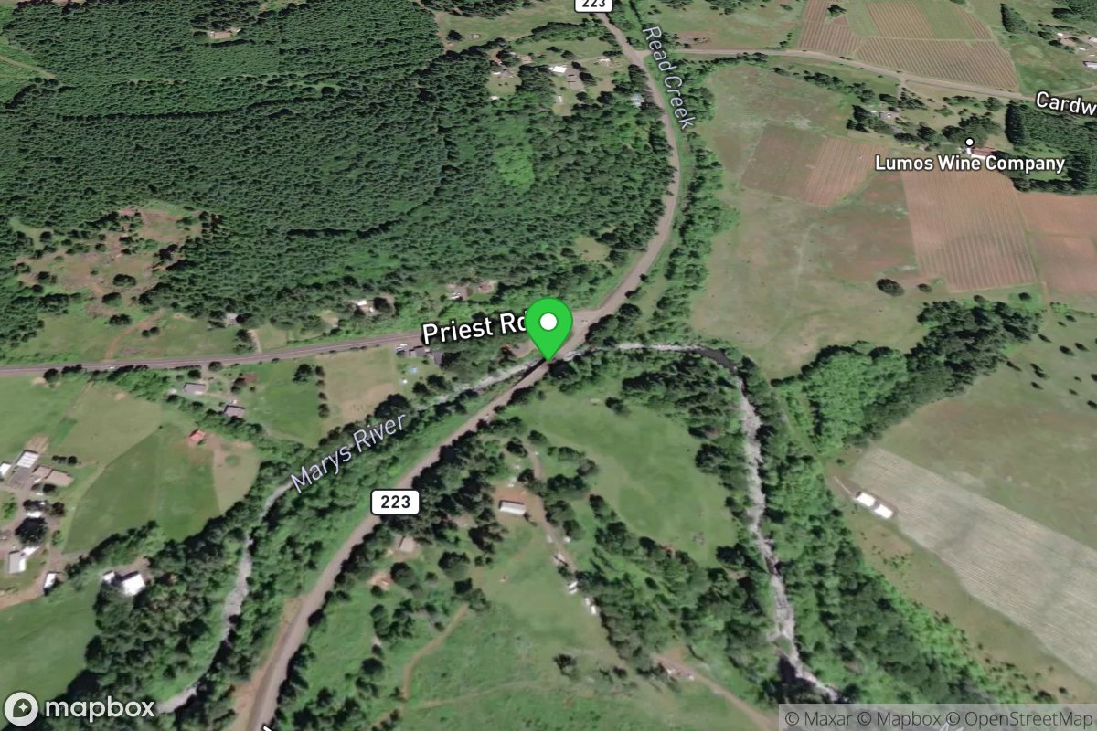 Kings Valley Hwy 223 Bridge Access