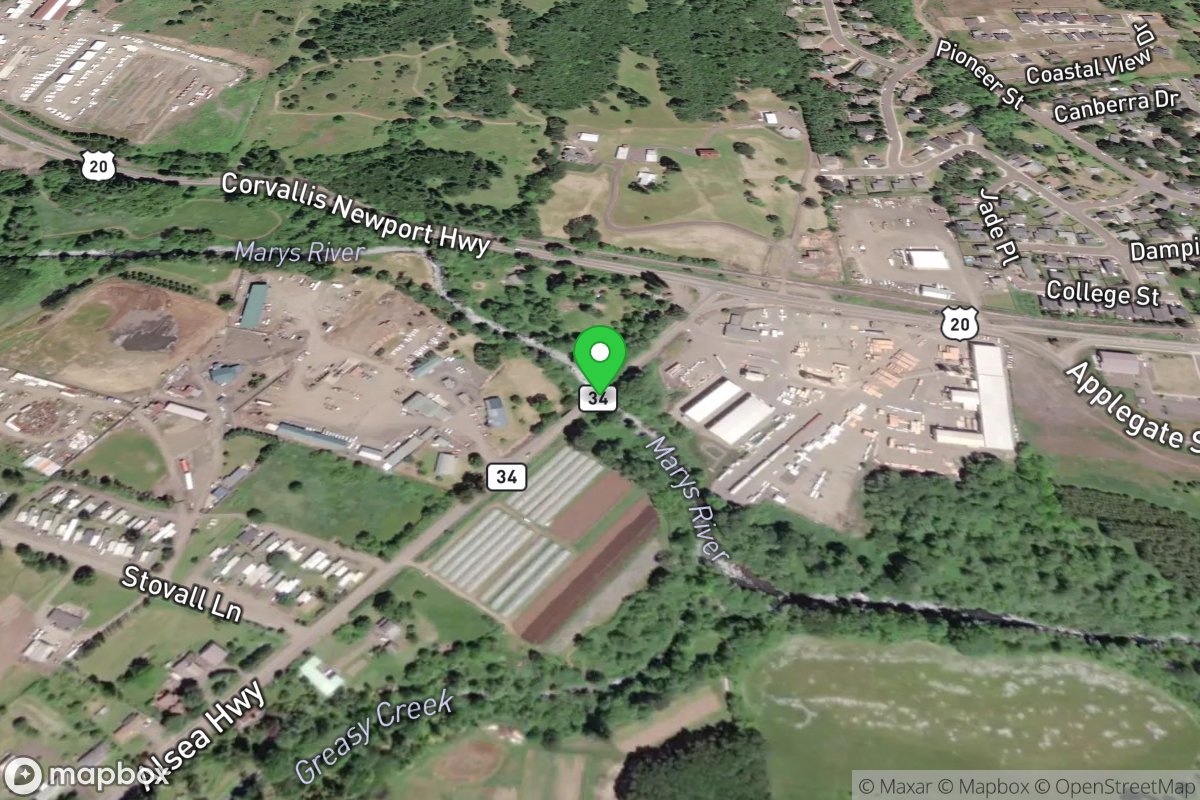 Alsea Highway 34 Bridge Access