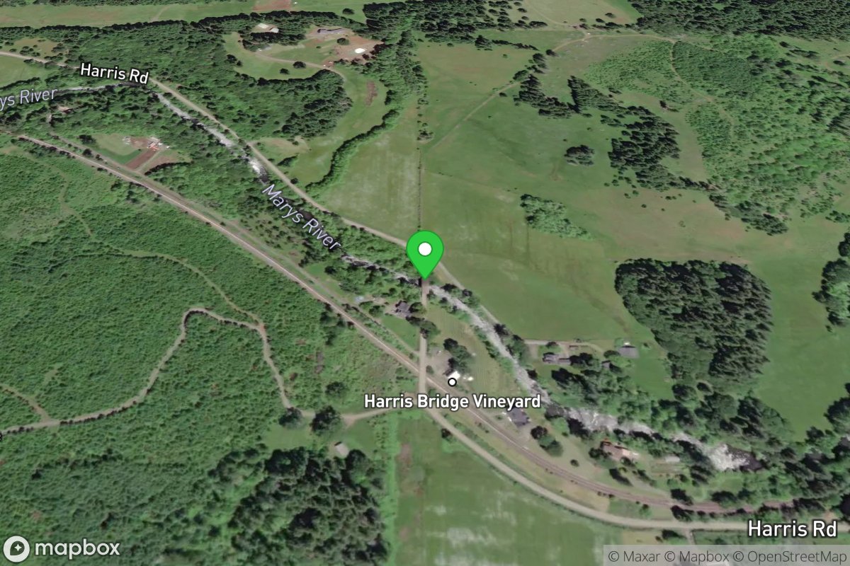 Harris Road Covered Bridge Access