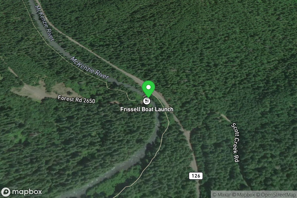 Put In: Frissell Boat Launch