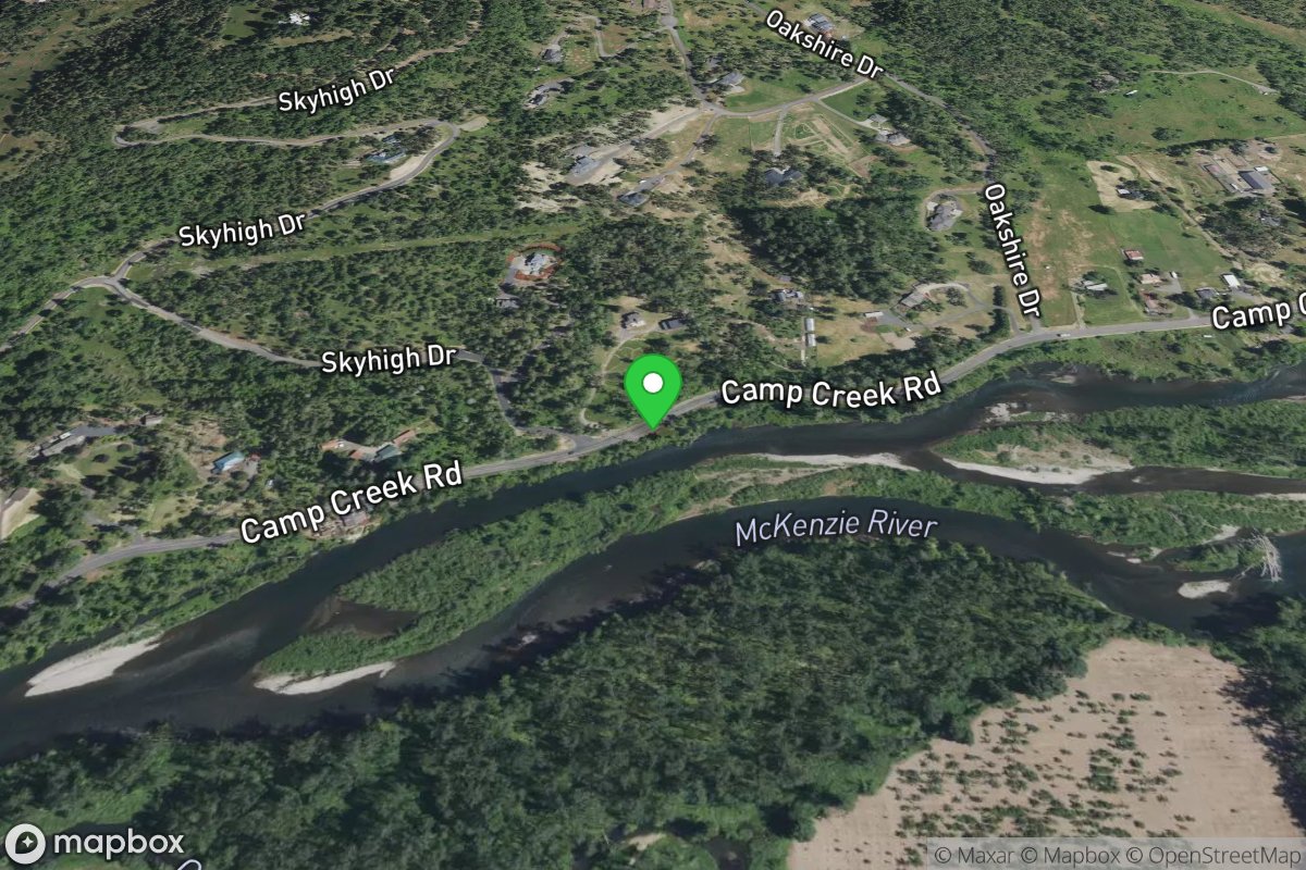 Camp Creek Road Pull-Out