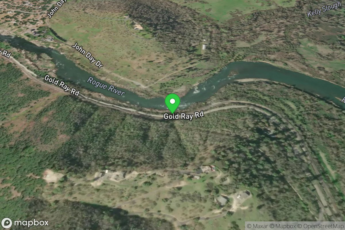 Former Gold Ray Dam Site Take-Out