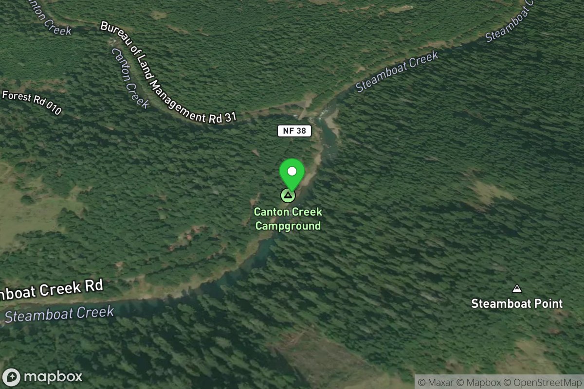 Canton Creek Campground Take-Out