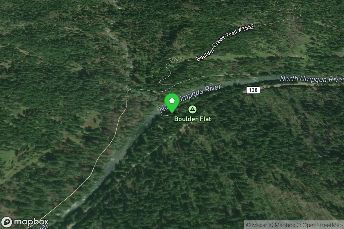 Boulder Flat Campground Access