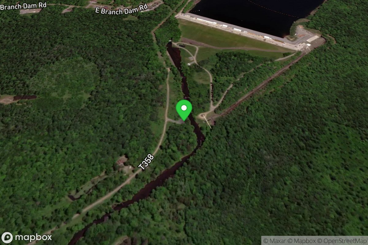 Put-in - East Branch Dam 