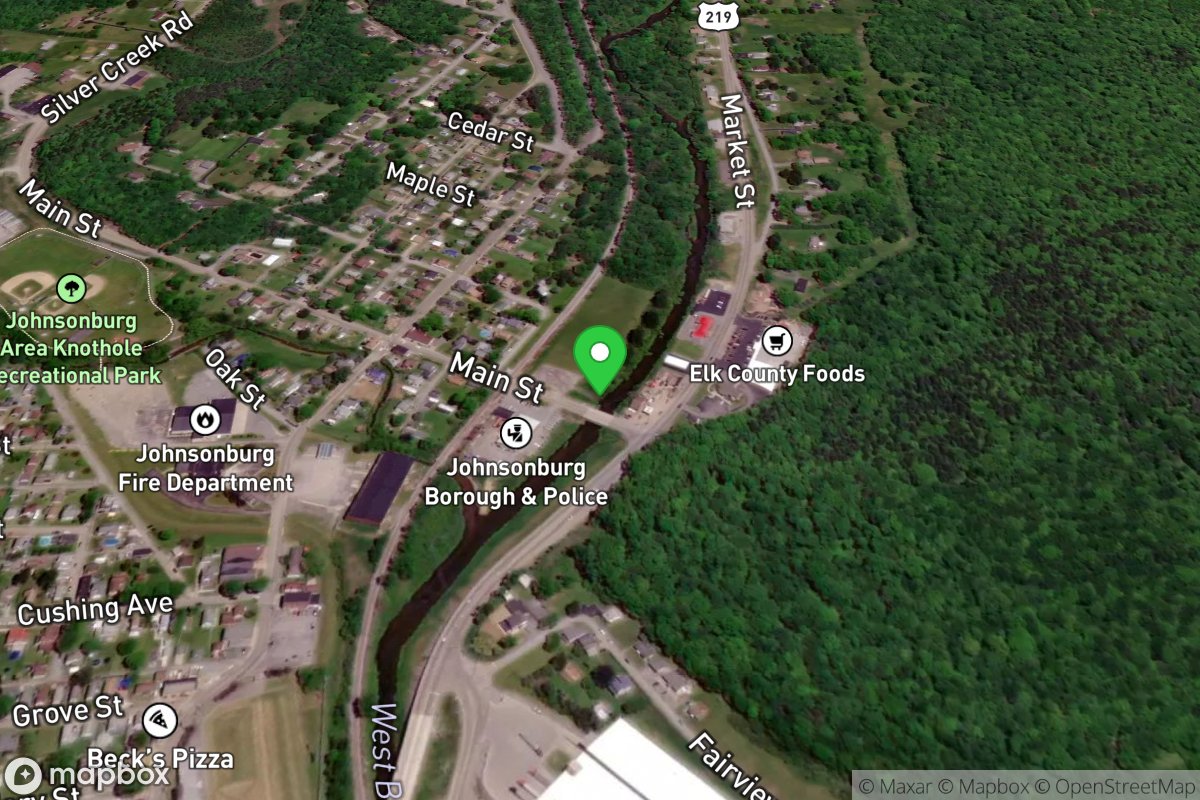 Put-in - Shamrock Field, Johnsonburg, PA