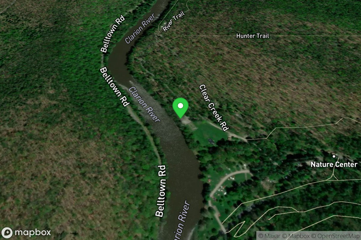 River Access - Clear Creek Canoe Launch