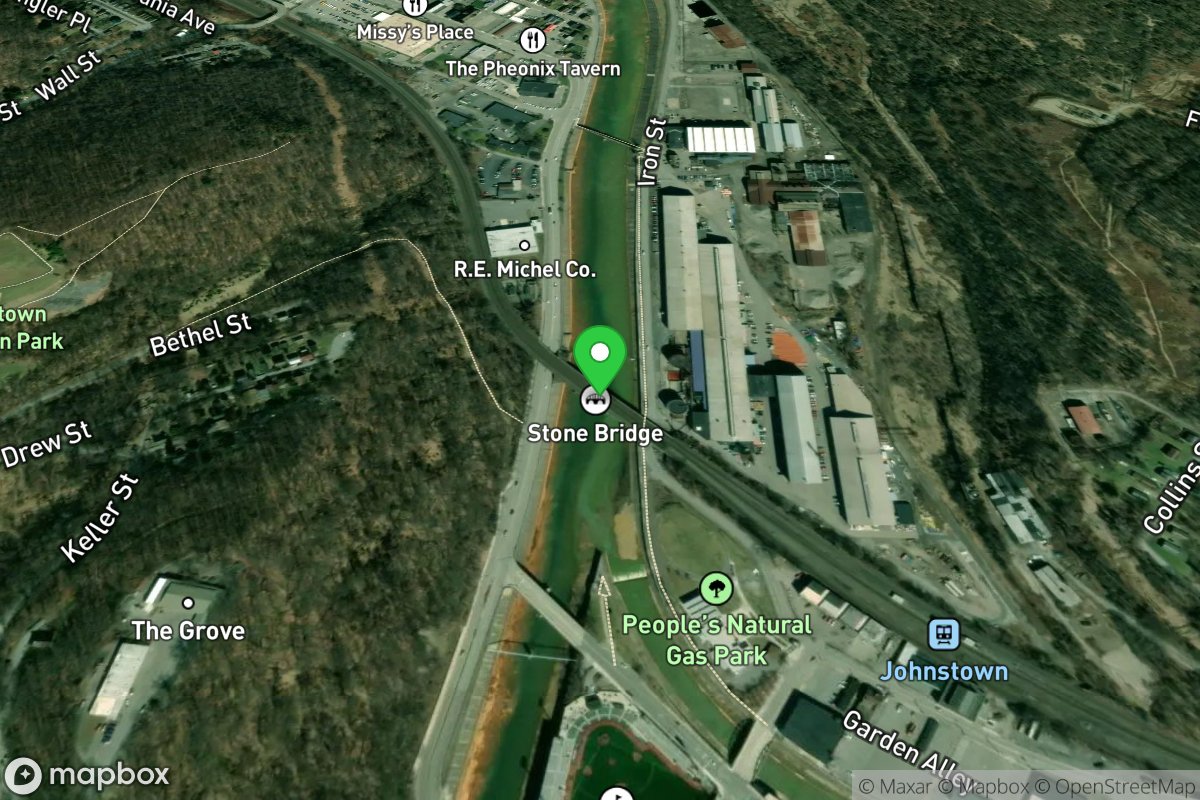 Put In - Iron Street, Johnstown