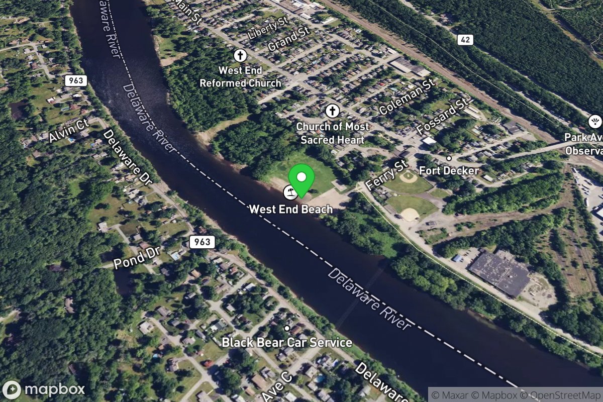 Take Out - West End Beach, Port Jervis, NY