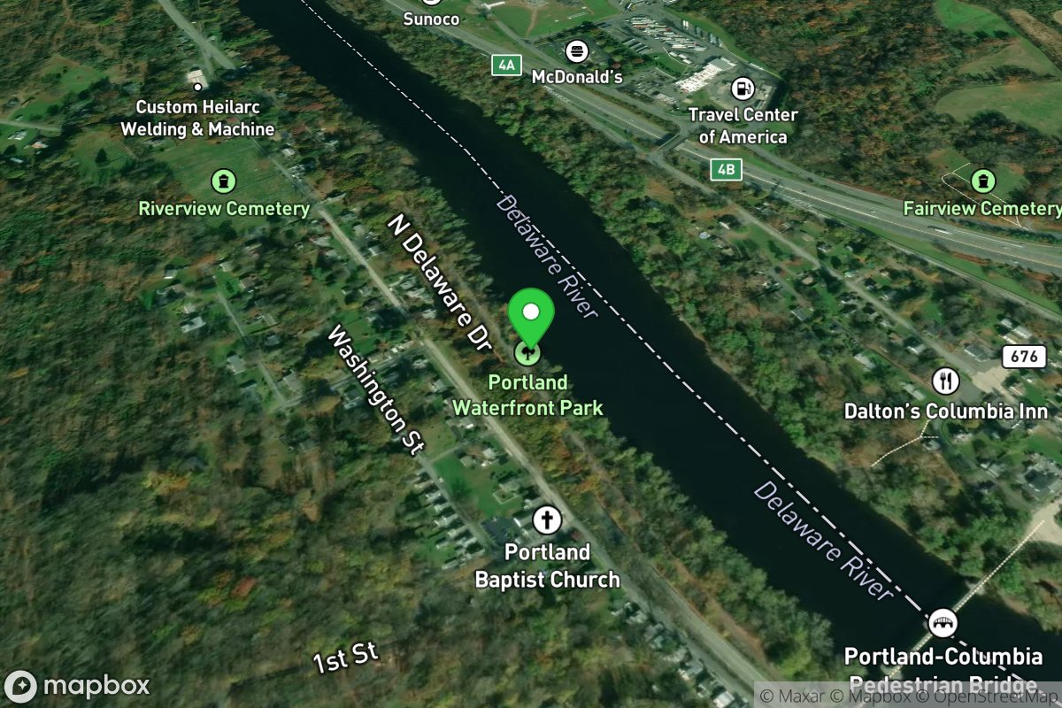 Take-out - Portland Waterfront Park, Portland, PA