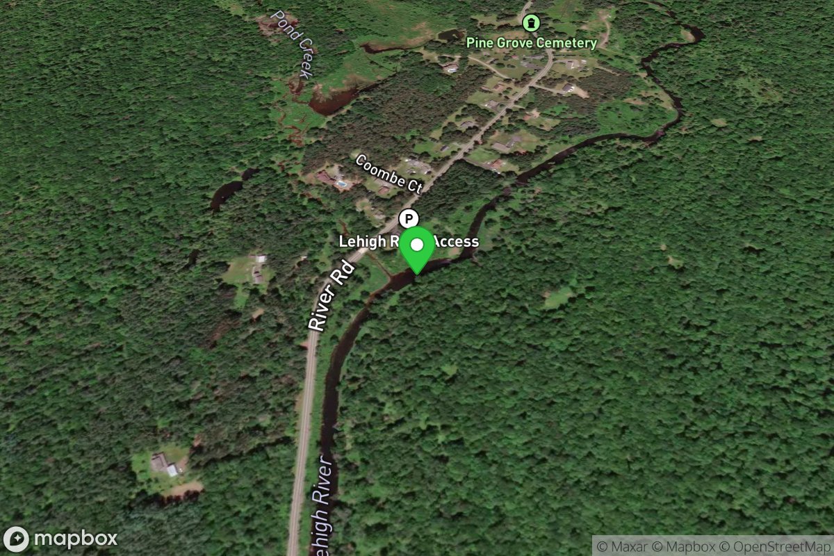 Take-out - DCNR Thornhurst Lehigh River Access