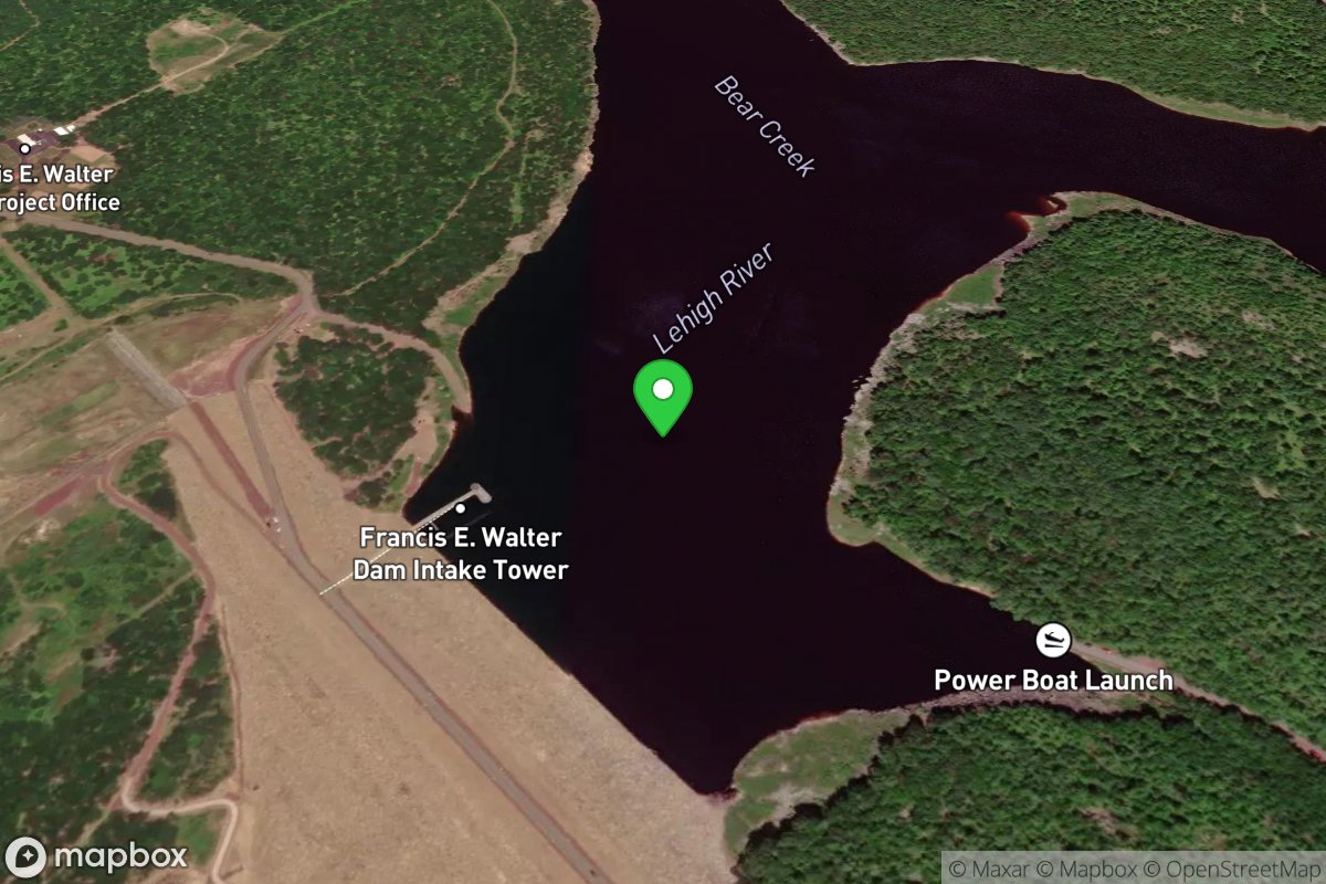 Take-out - Francis Walter Kayak Boat Launch