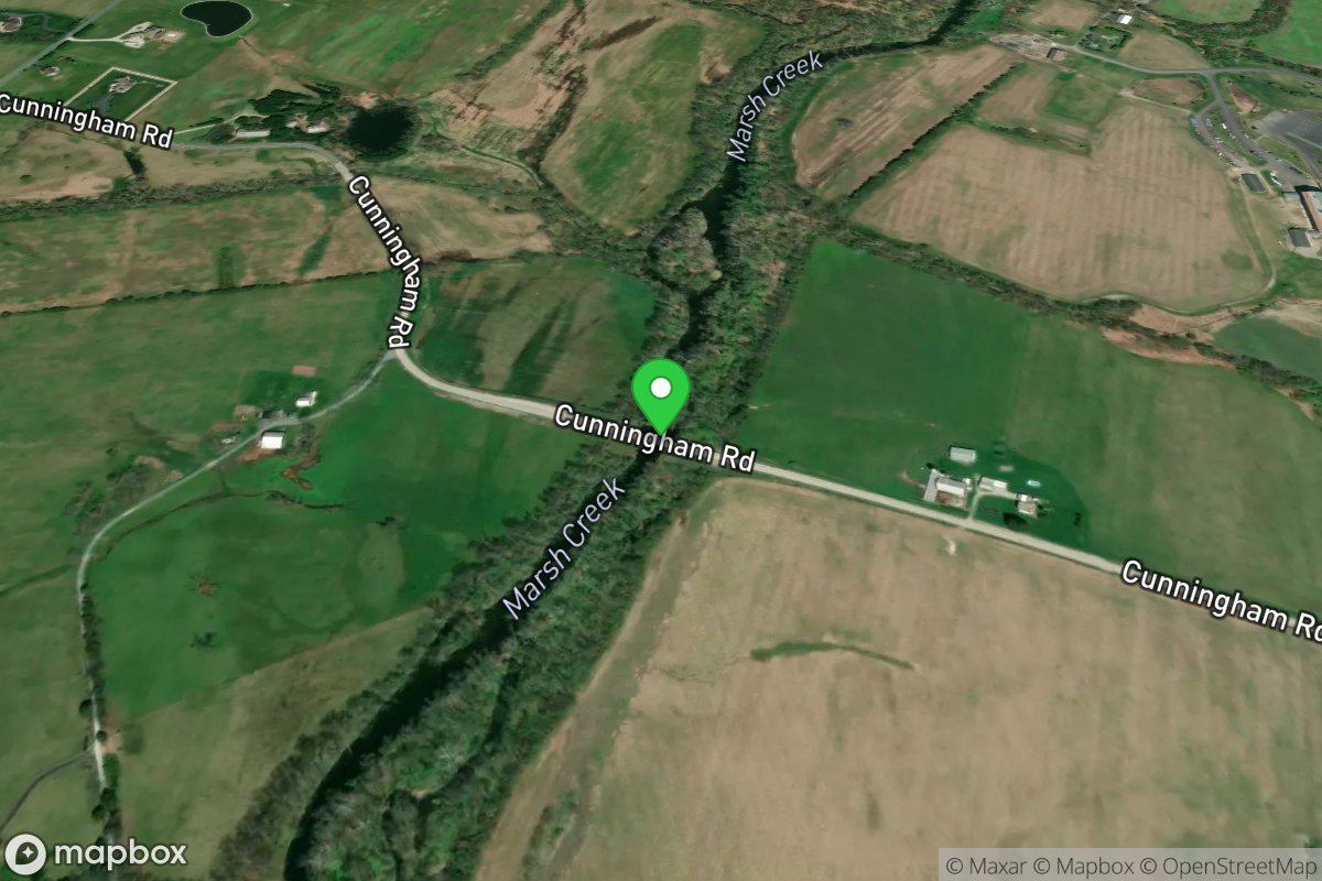 Put In - Cunningham Road near Bus. US 15 Southwest of Gettysburg