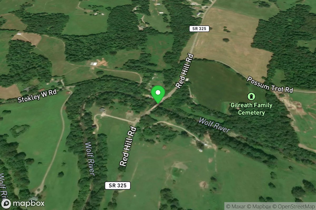 Stokley R. West Bridge (Hwy 325/Red Hill Rd - Stokley West Rd)