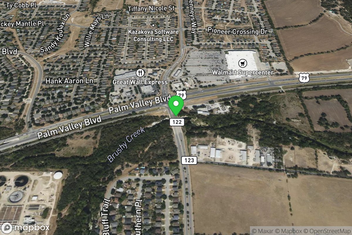 County Rd 122/Red Bud Ln